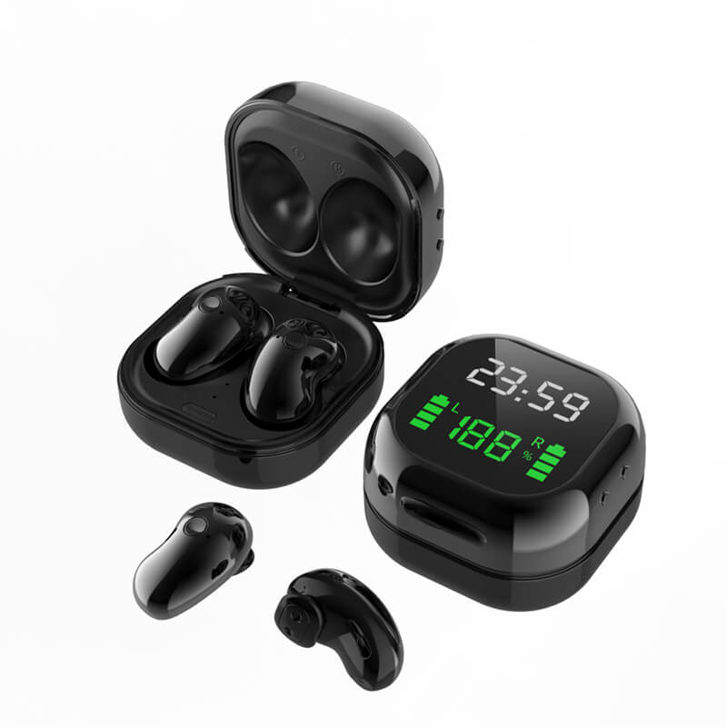 earbuds wireless black