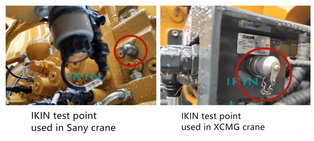 IKIN FLUID pressure test point