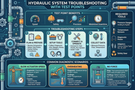 Hydraulic System Troubleshooting with Test Points