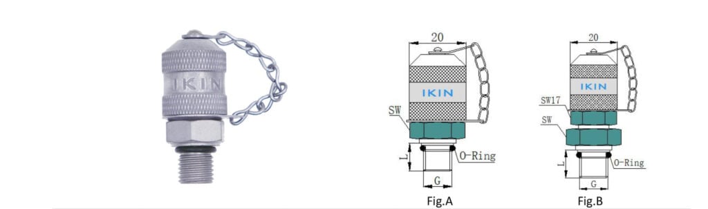 khớp nối kiểm tra thủy lực